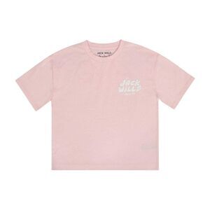Jack Wills Childrens/Kids Short-Sleeved T-Shirt / Pink